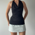 Suzy Shier Cowl Cami | M