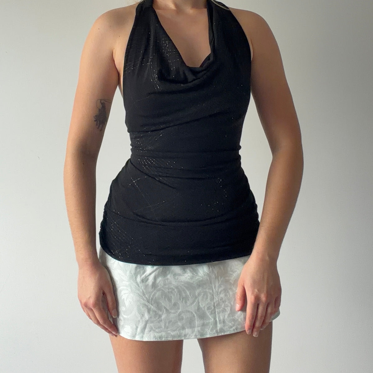 Suzy Shier Cowl Cami | M