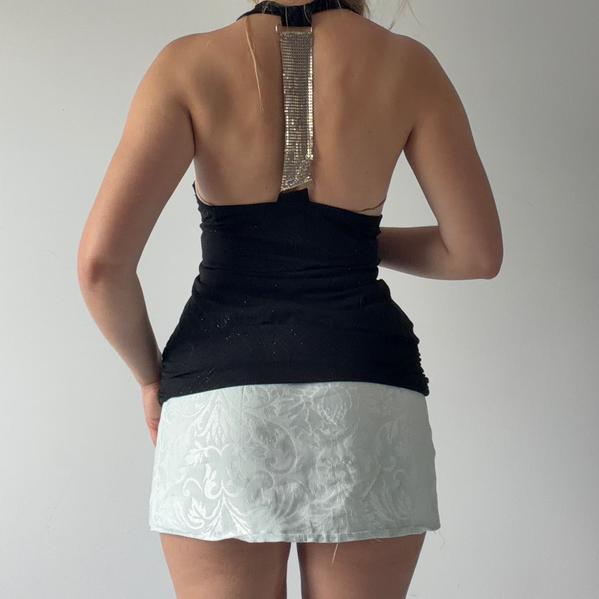 Suzy Shier Cowl Cami | M