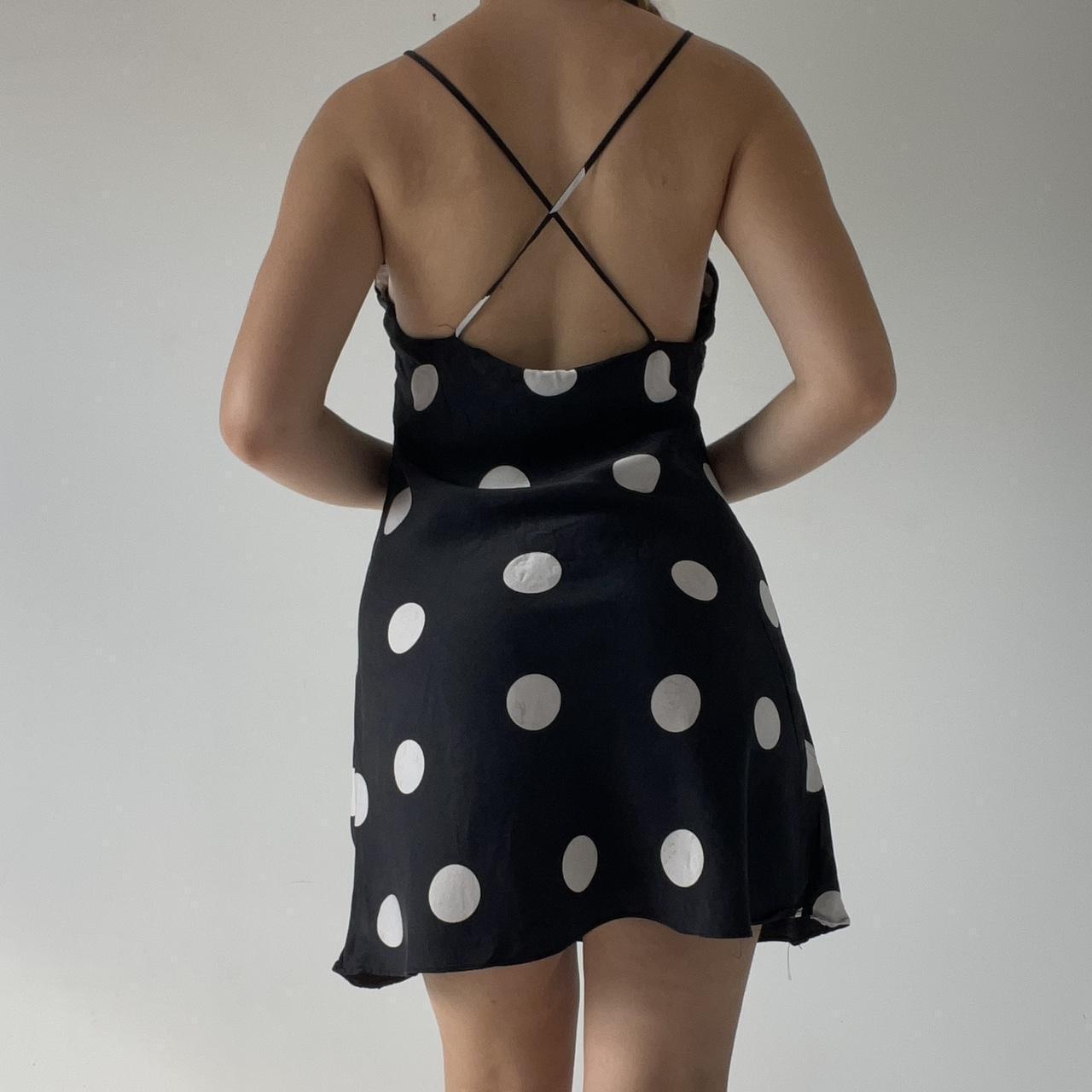Polka Dot Silk Mini