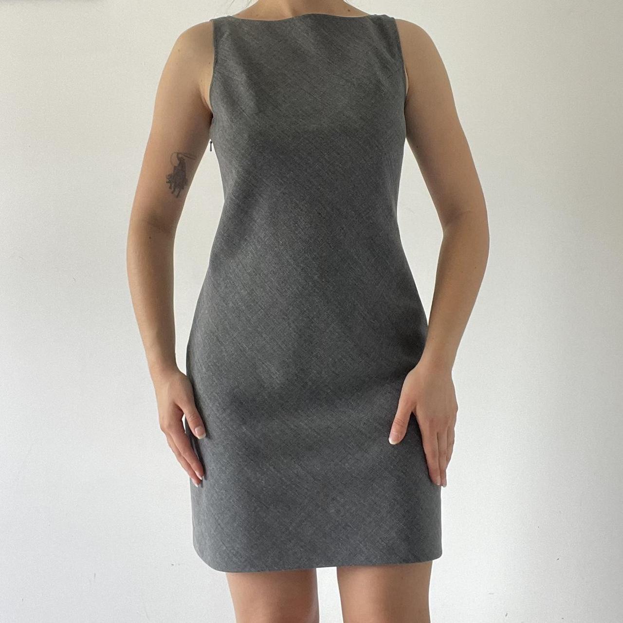 Boat Neck Mini Dress