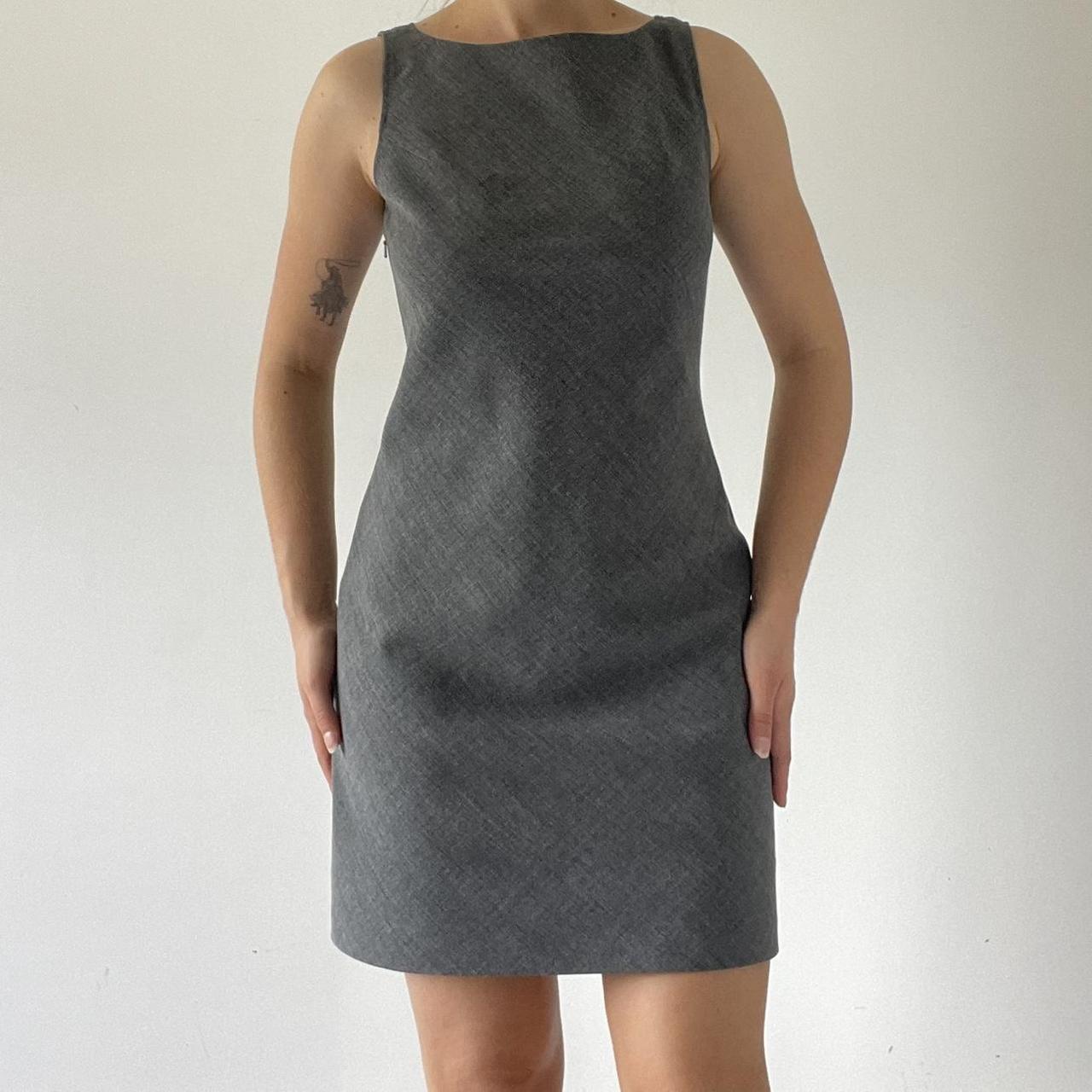 Boat Neck Mini Dress