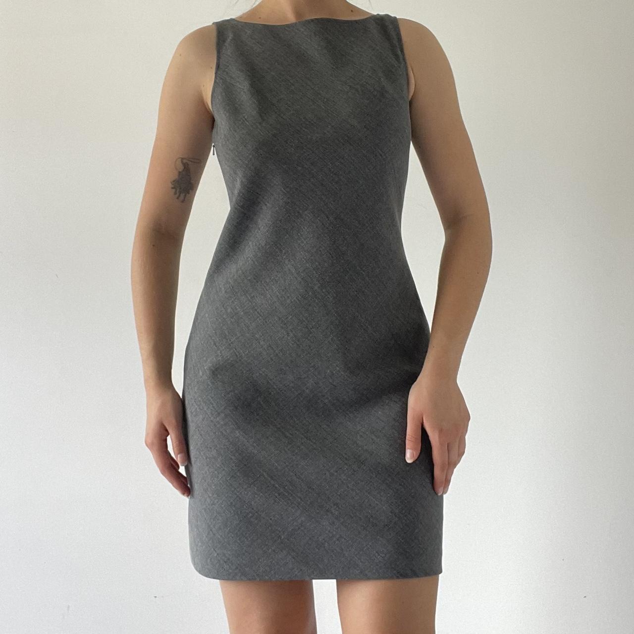 Boat Neck Mini Dress