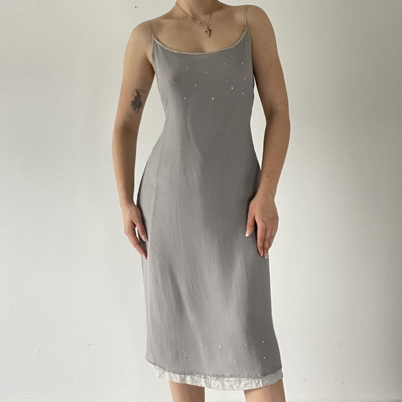 Silk Slip Midi Dress
