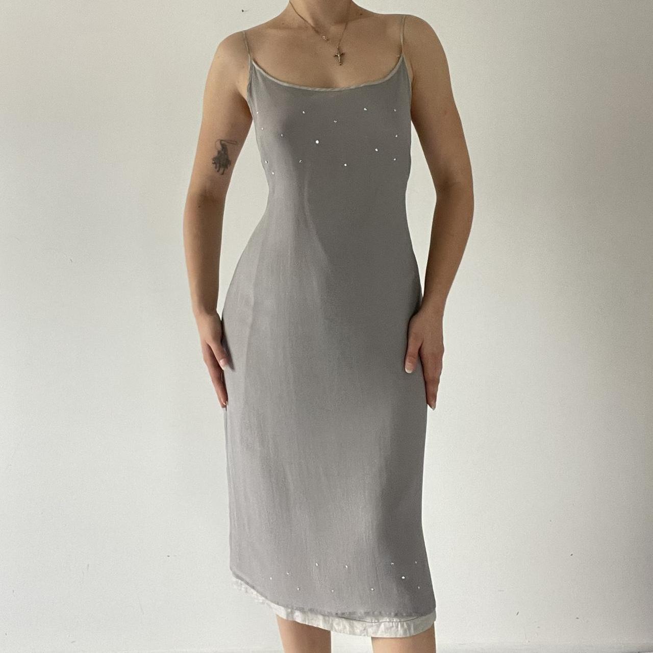 Silk Slip Midi Dress