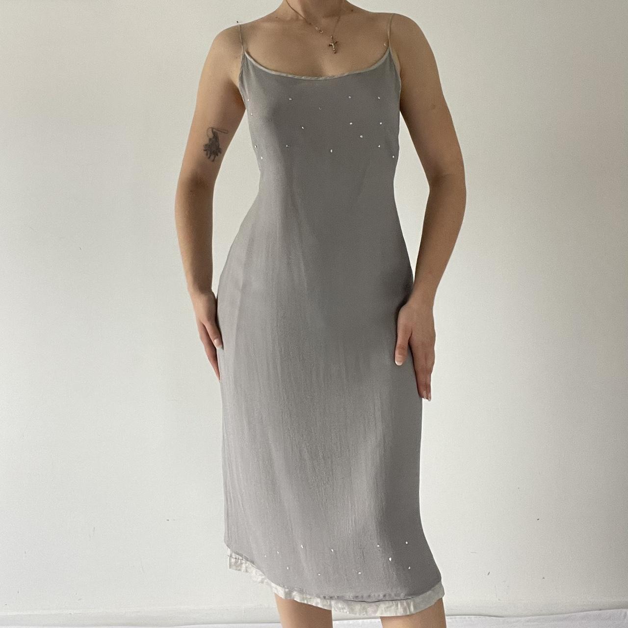 Silk Slip Midi Dress