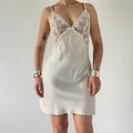 Mini Silk Slip Dress