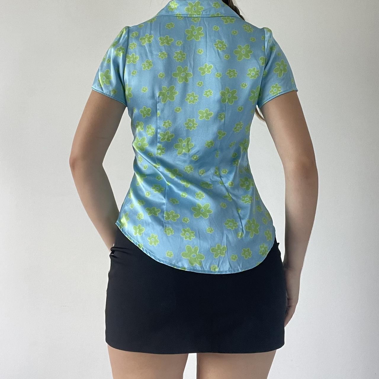 Silk Floral Top