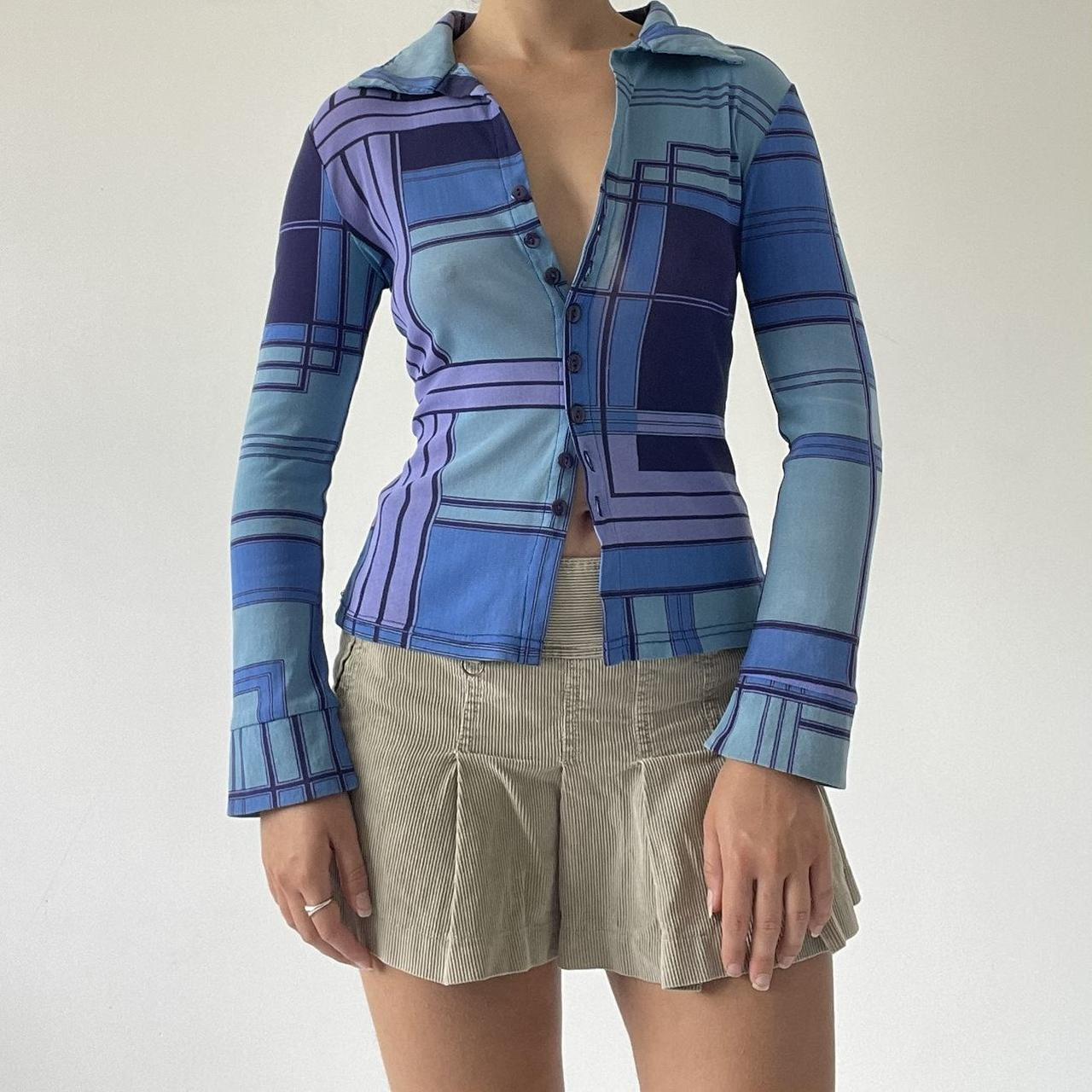 Mesh Button Up Top