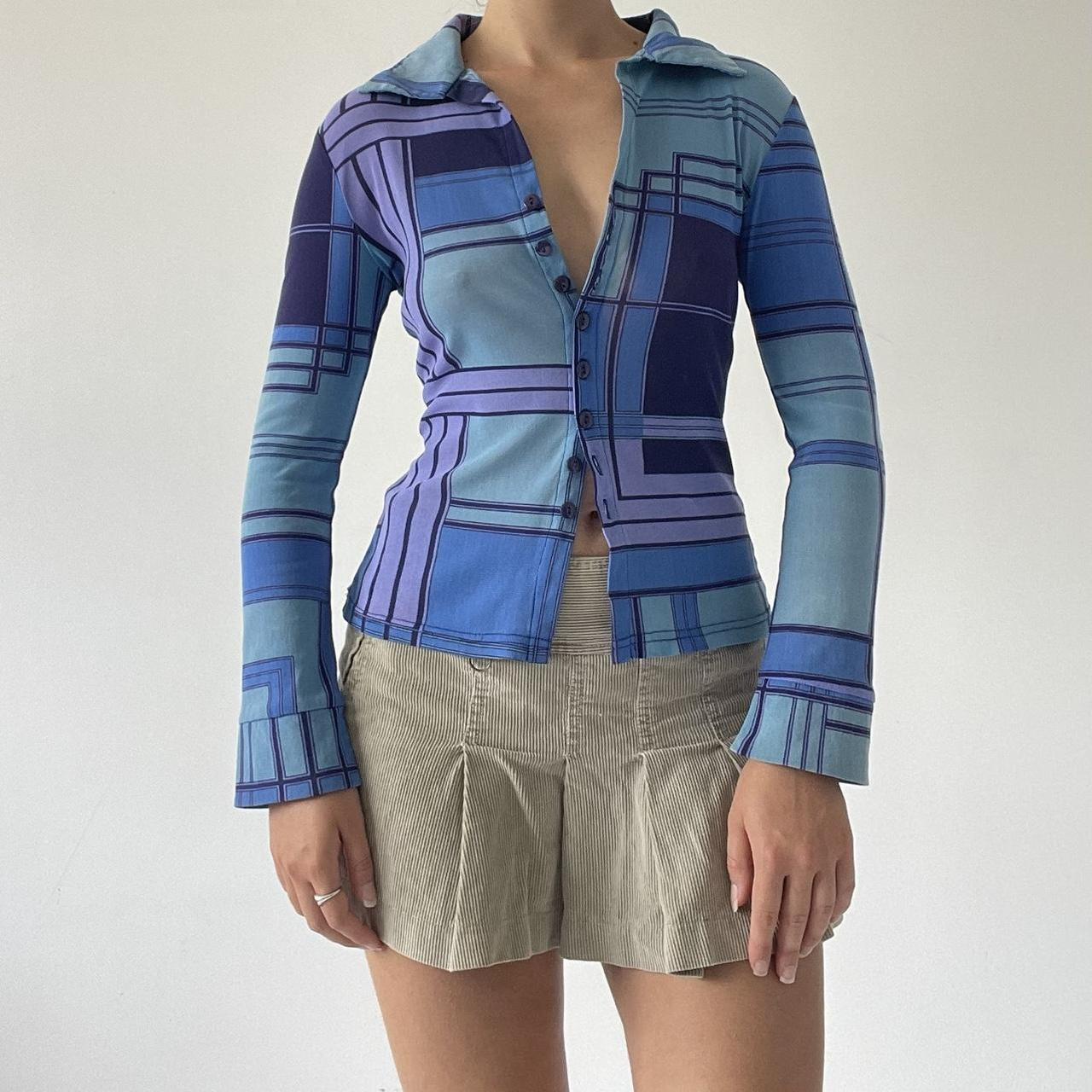 Mesh Button Up Top