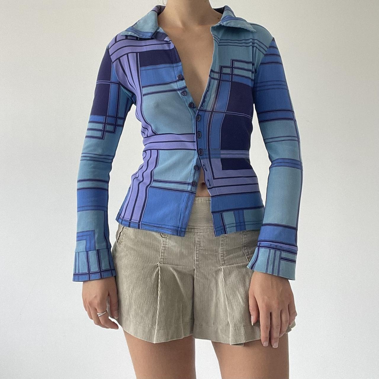 Mesh Button Up Top