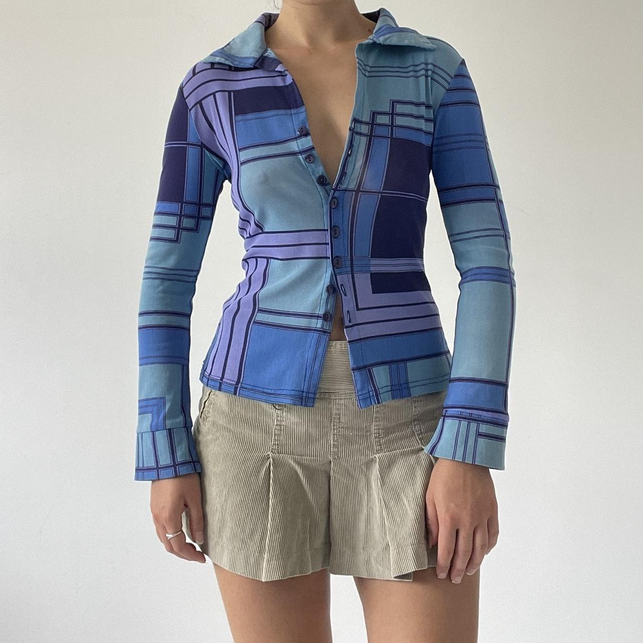 Mesh Button Up Top
