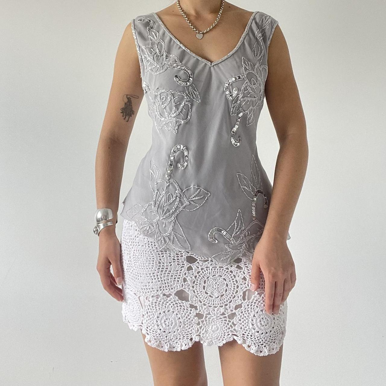 Beaded Cami Top