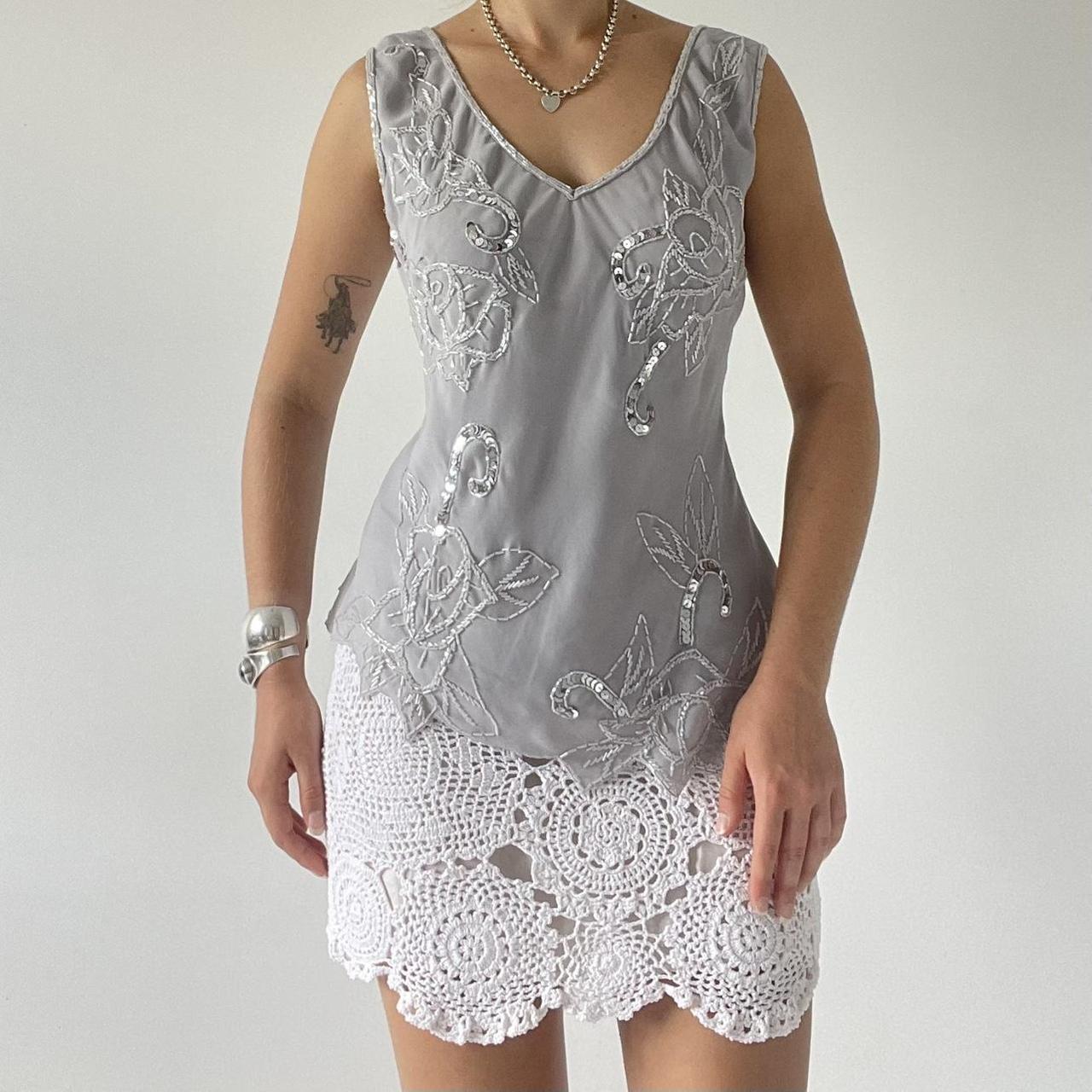 Beaded Cami Top