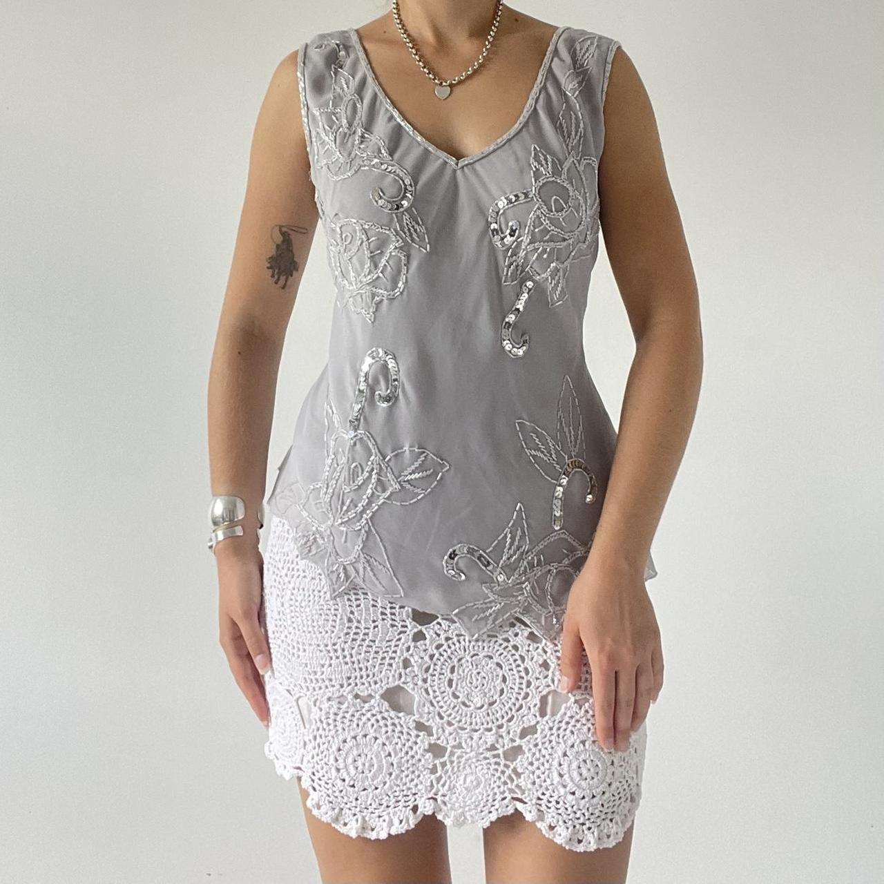 Beaded Cami Top