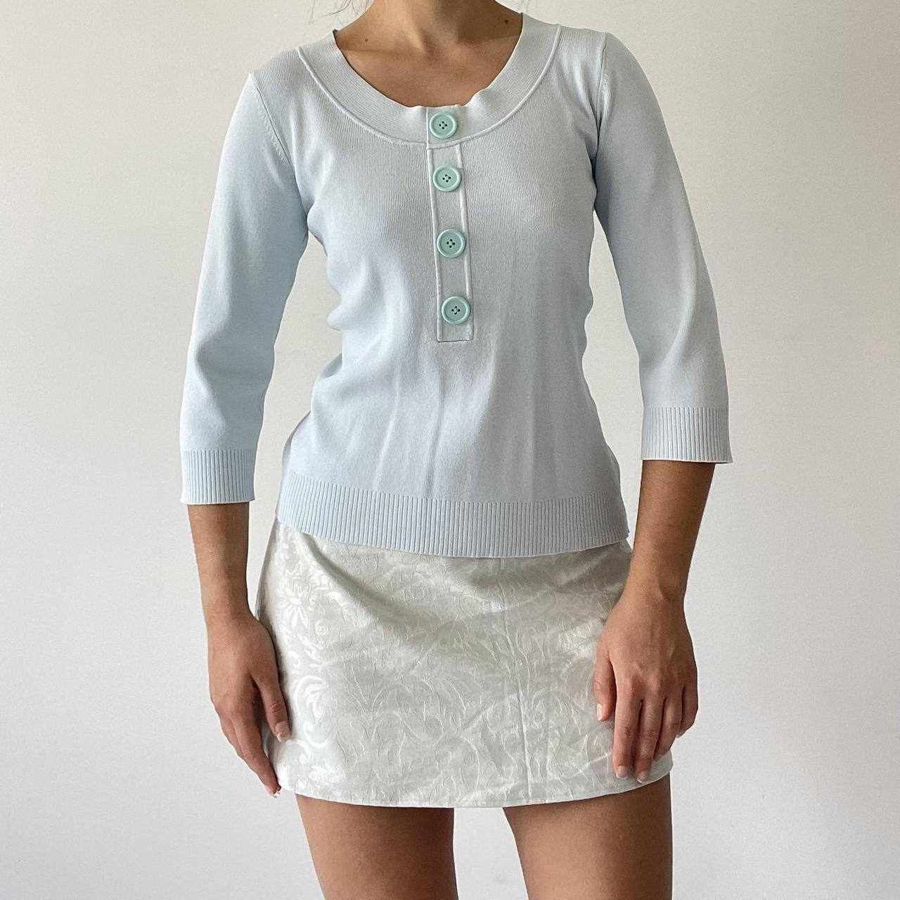 Button Knit Top