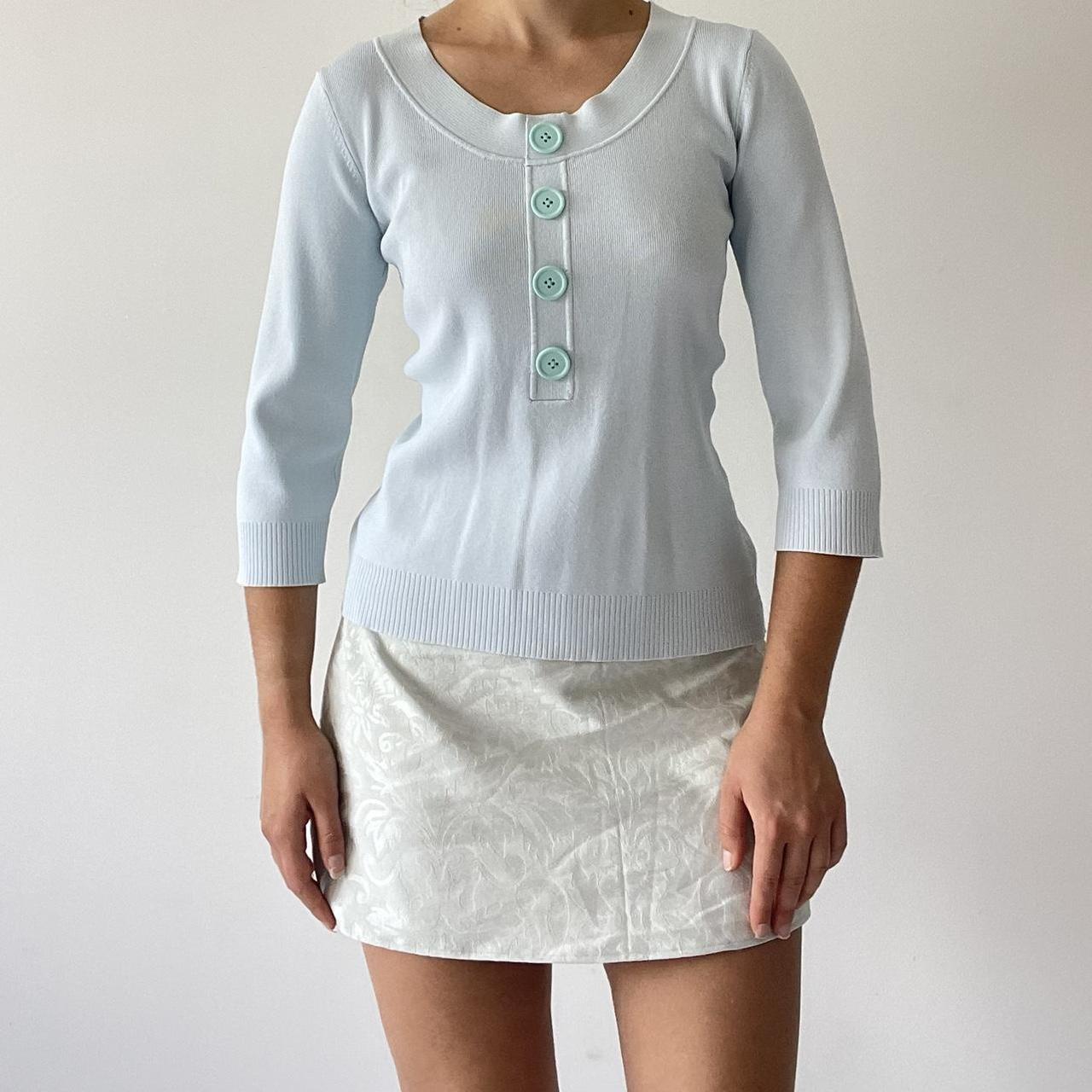 Button Knit Top