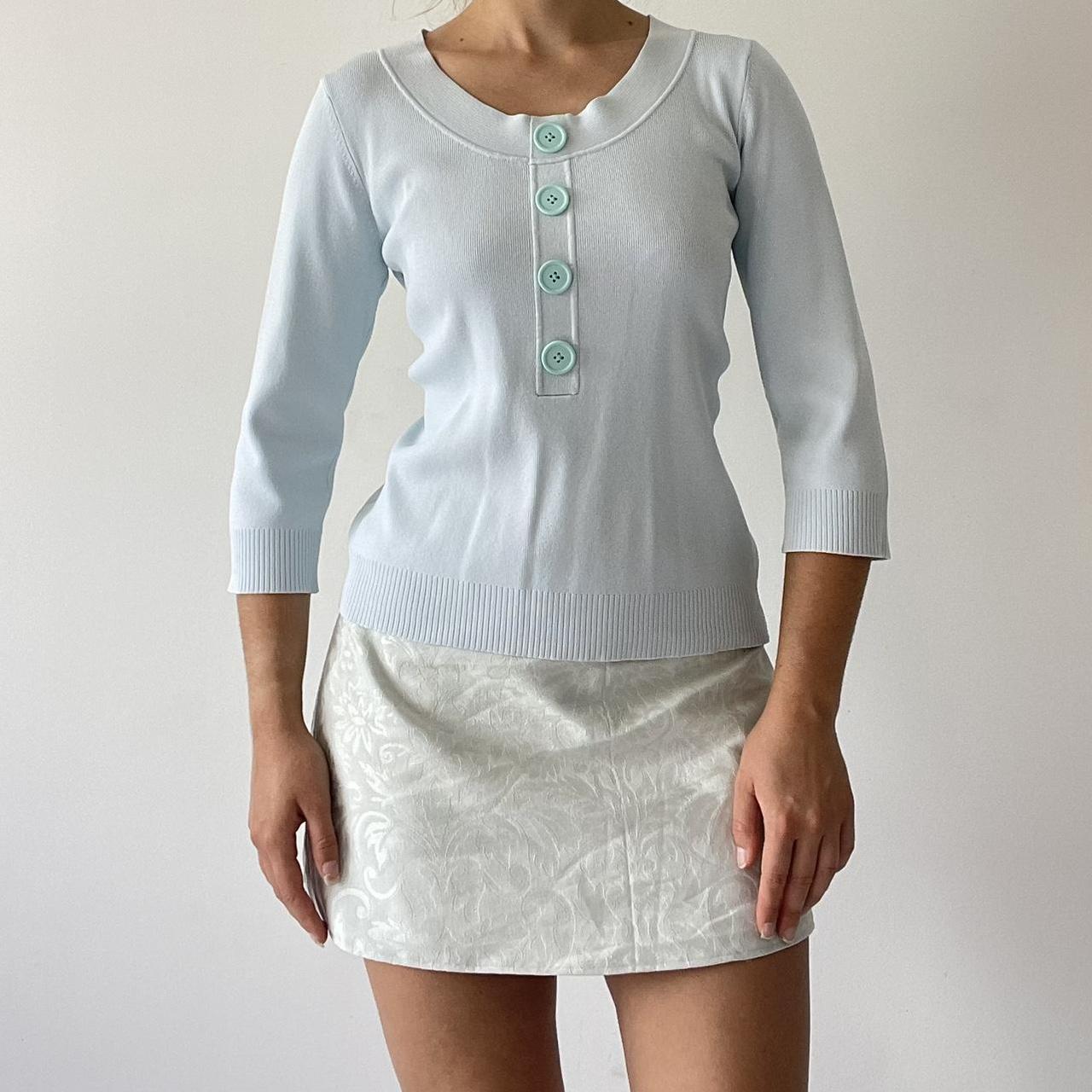 Button Knit Top
