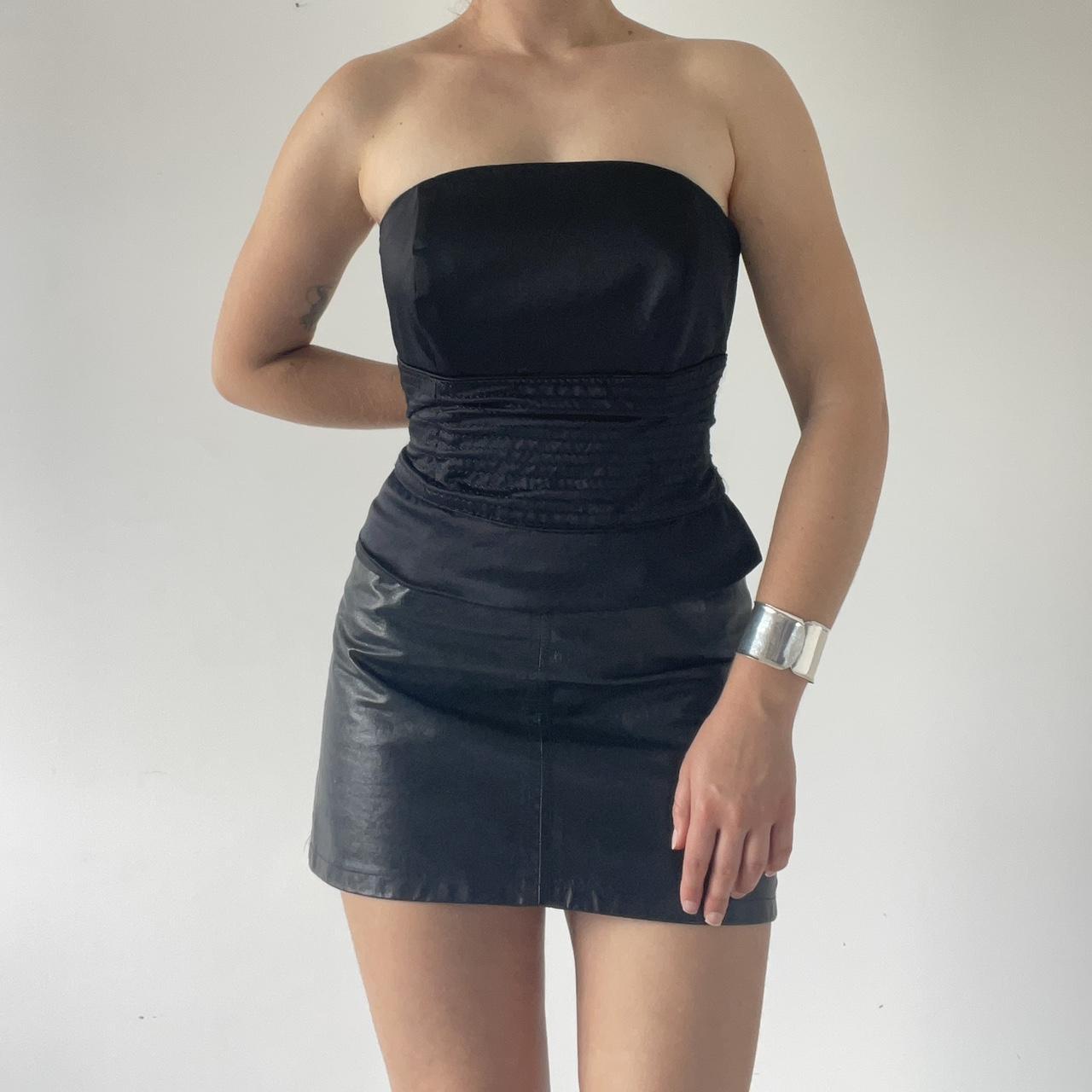 Strapless Satin Corset