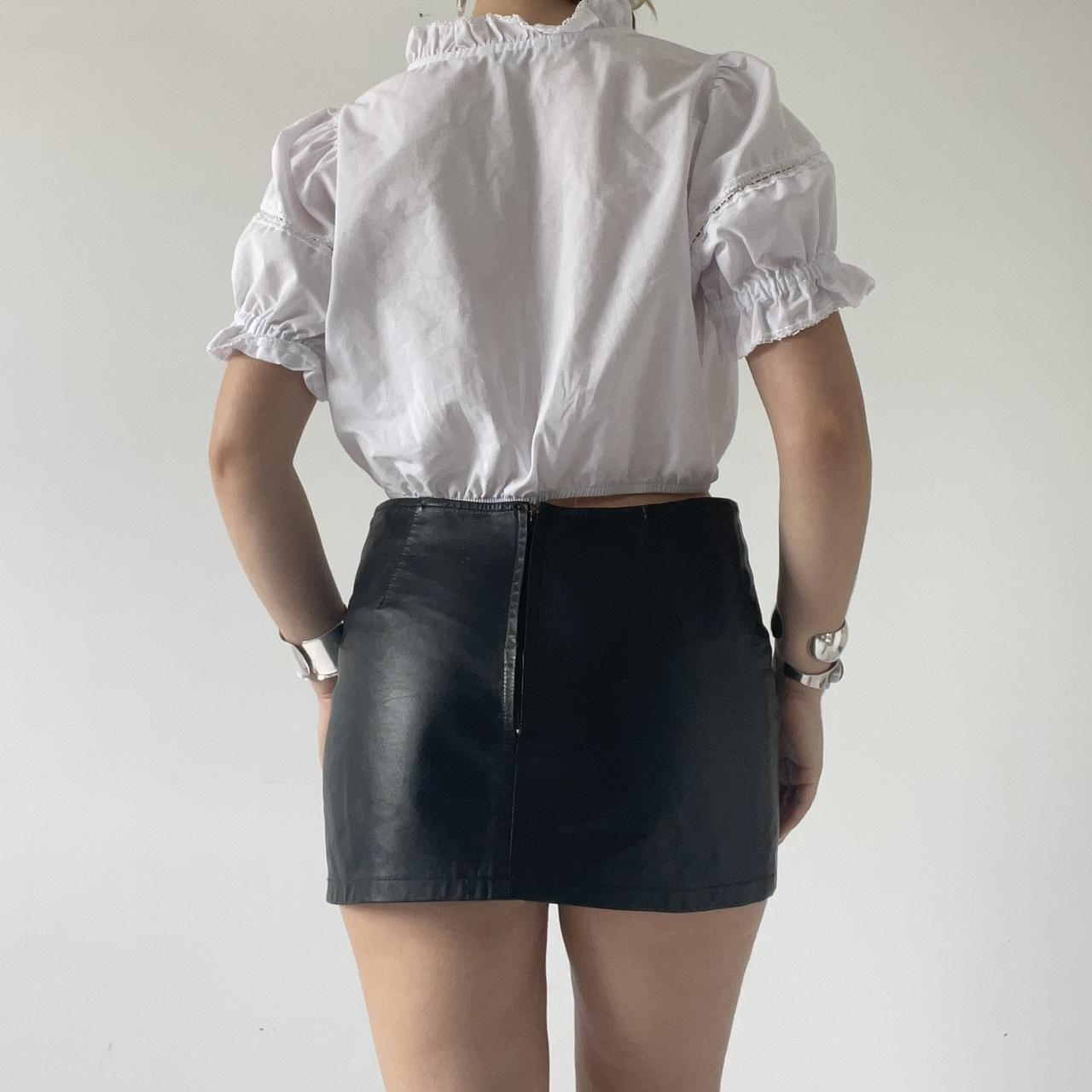 Dirndl Ruffle Crop Top