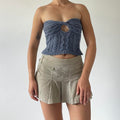 Strapless Knit Tube Top