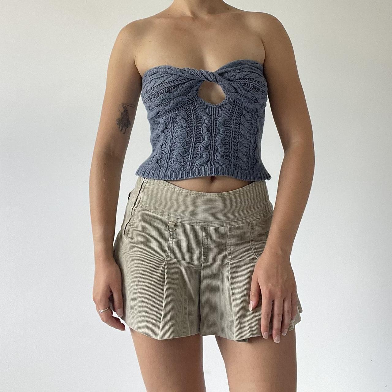 Strapless Knit Tube Top