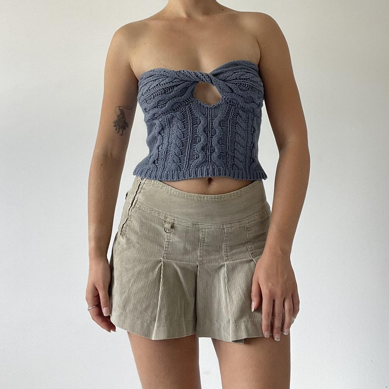 Strapless Knit Tube Top