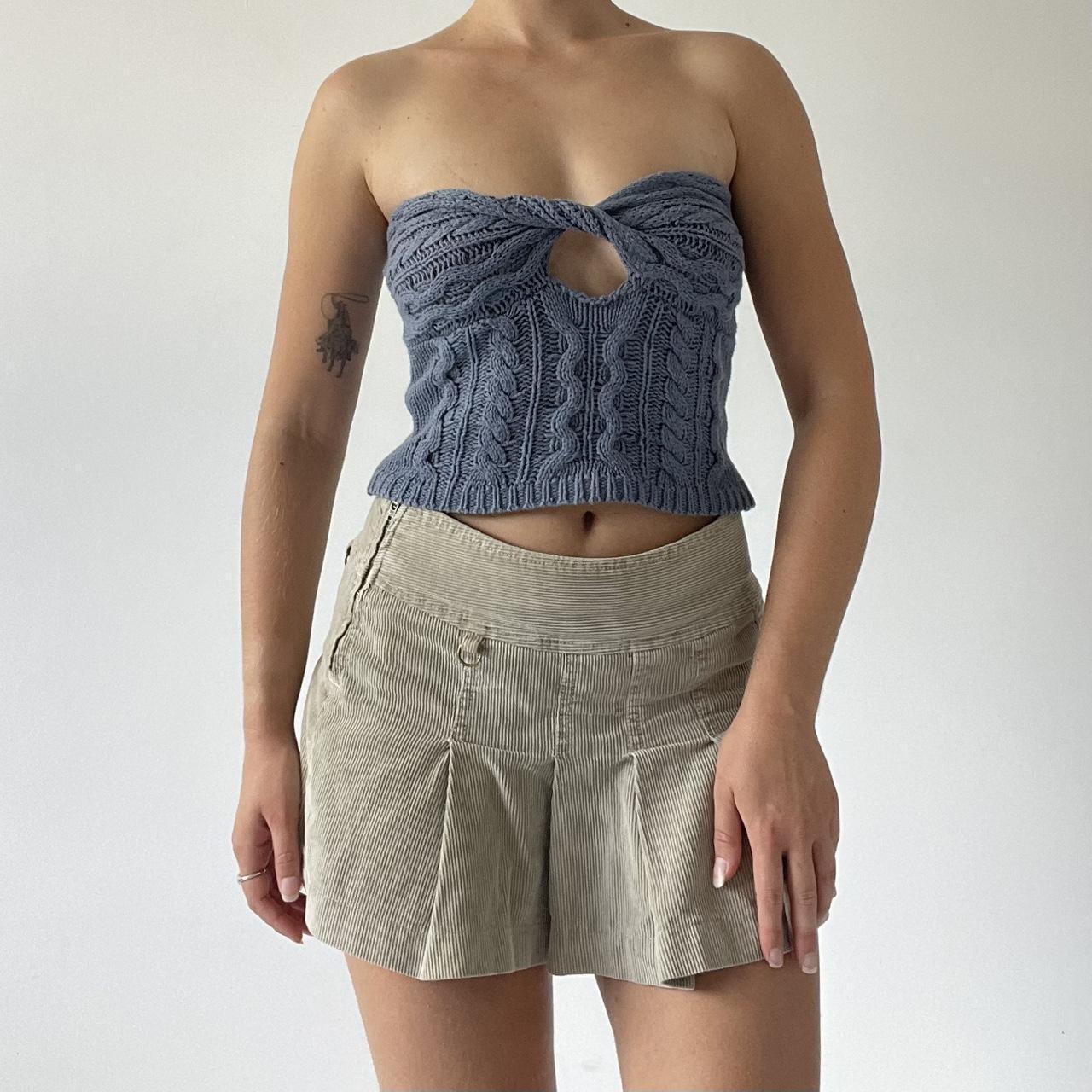Strapless Knit Tube Top