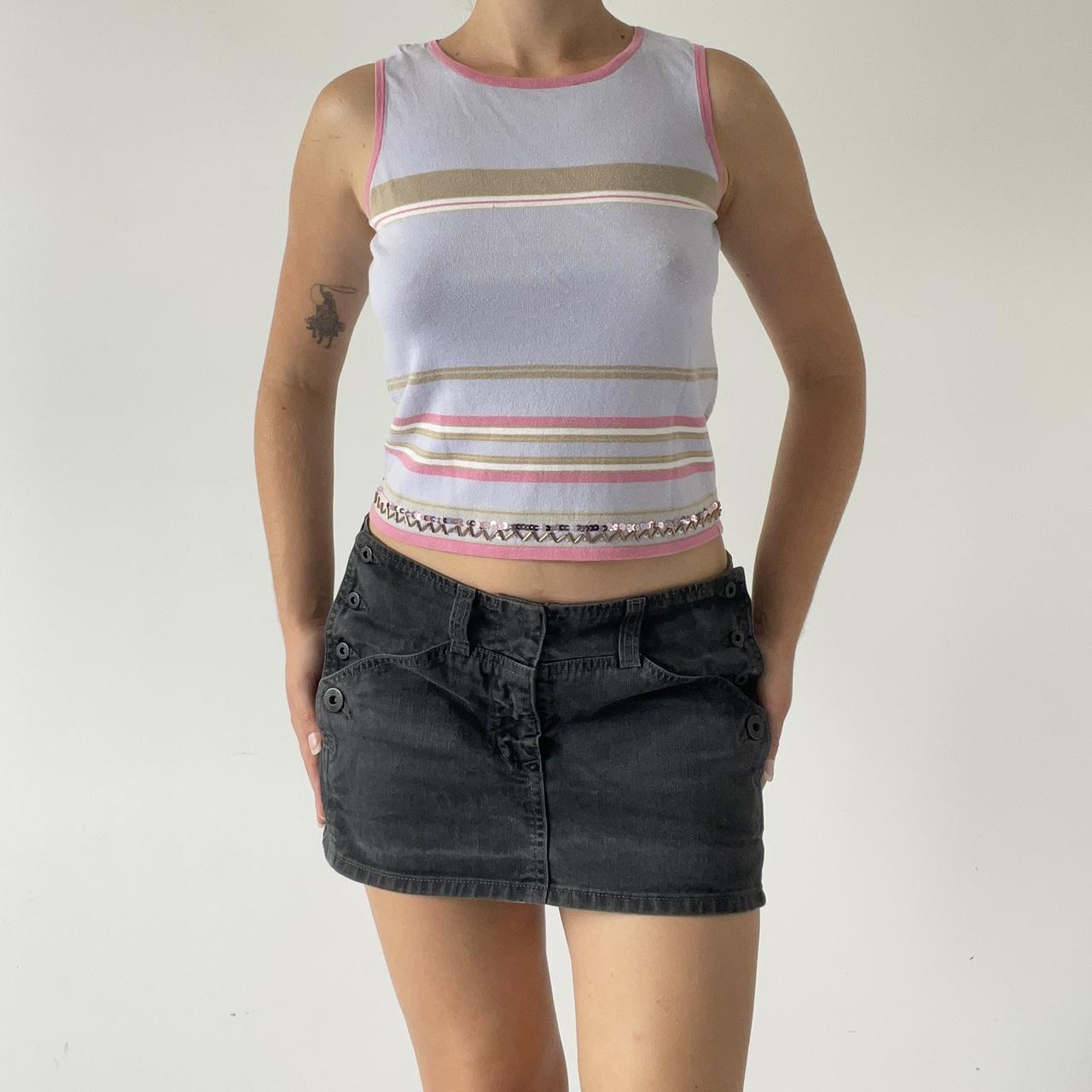 Sequined Knit Tank
