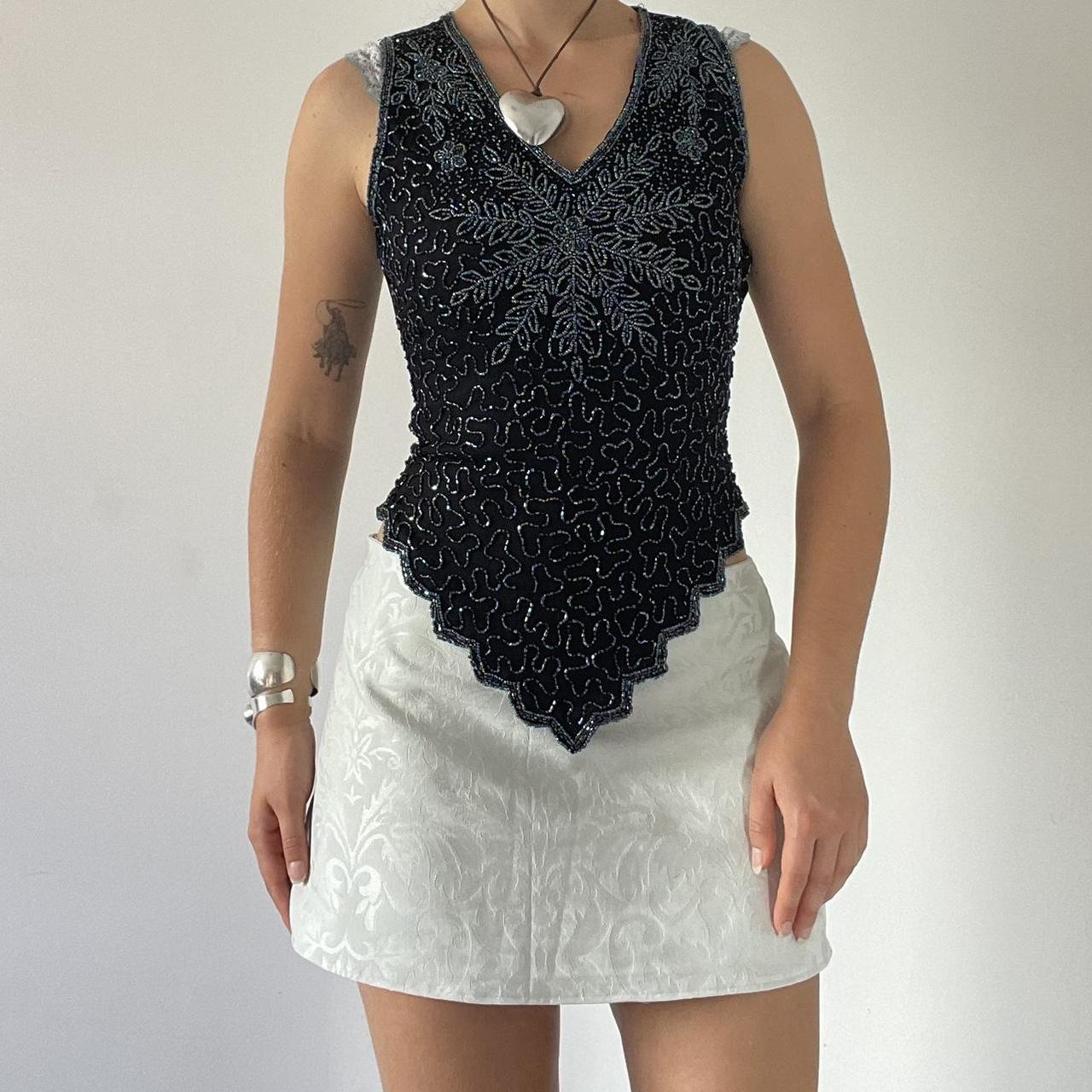 Beaded Tank Top
