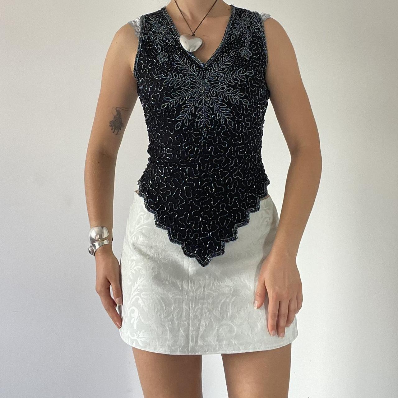 Beaded Tank Top