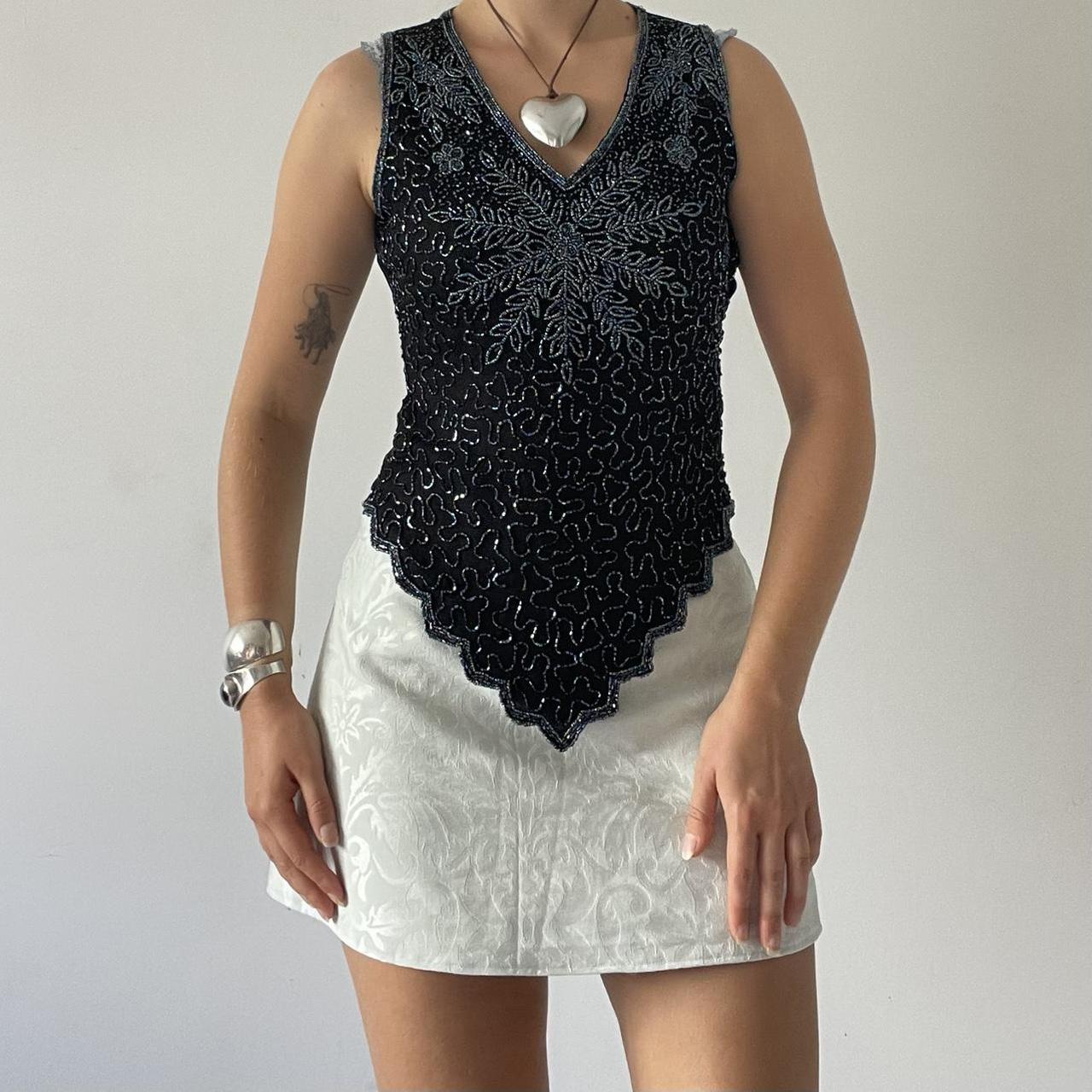 Beaded Tank Top