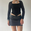 Lace Corset Top
