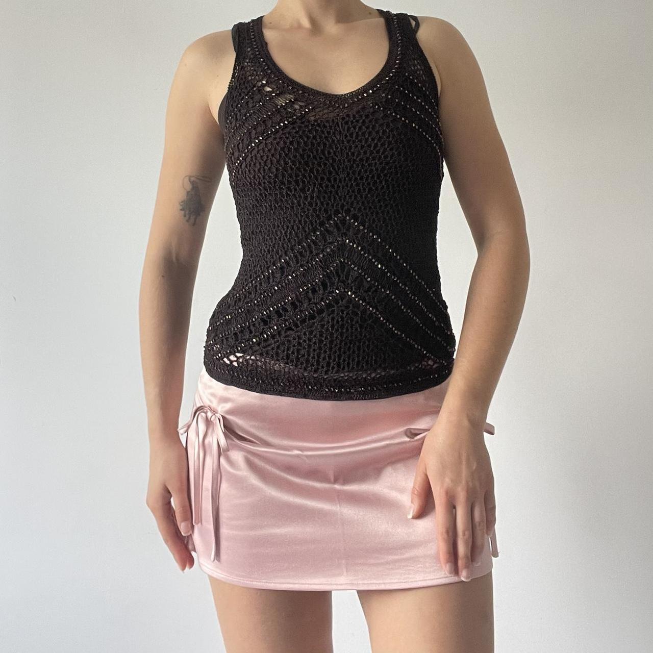 Beaded Crochet Top