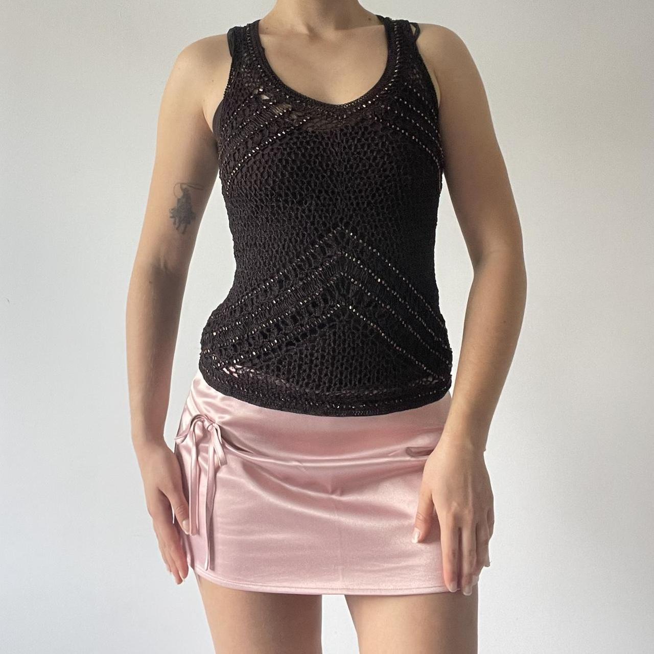 Beaded Crochet Top