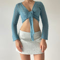 Crochet Tie Top