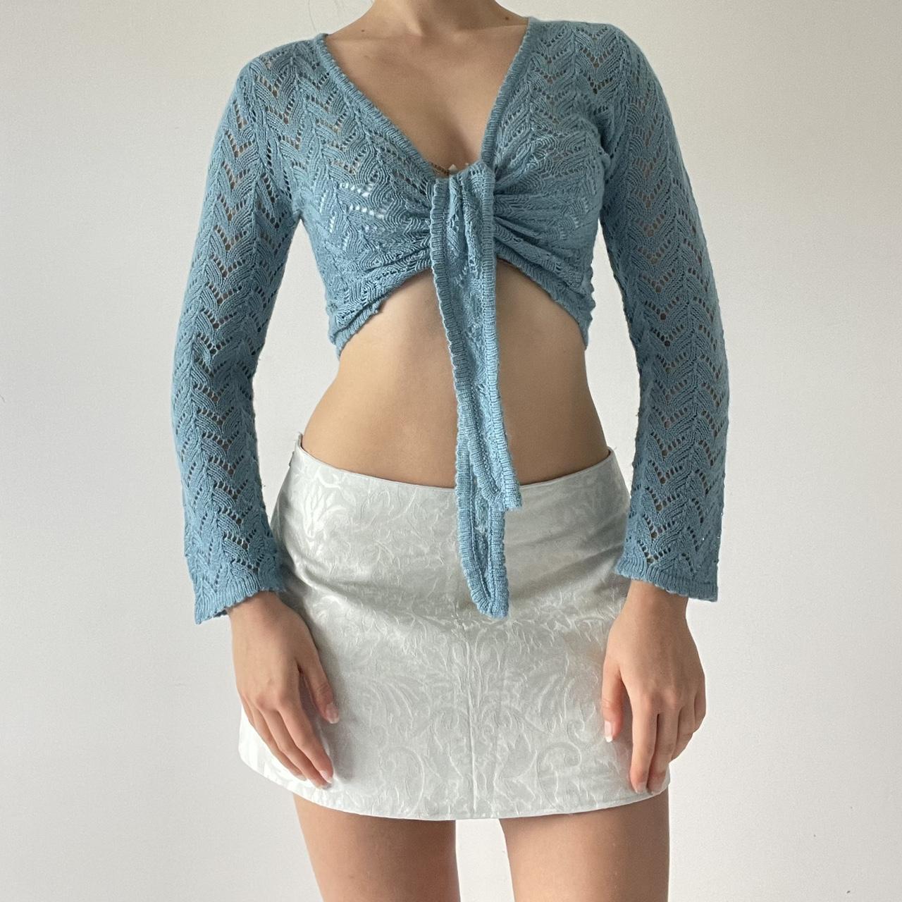 Crochet Tie Top