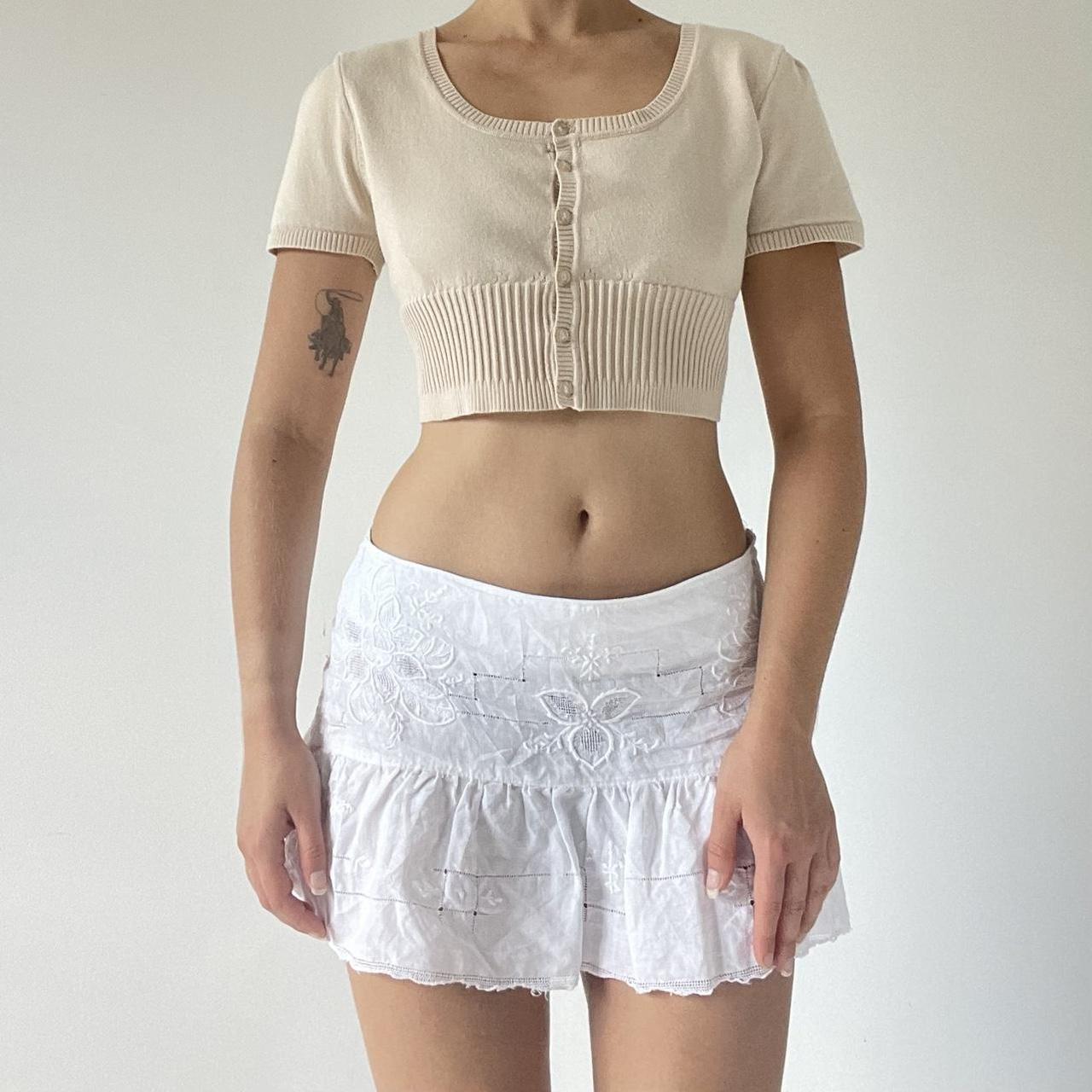 Cropped Cardigan Top