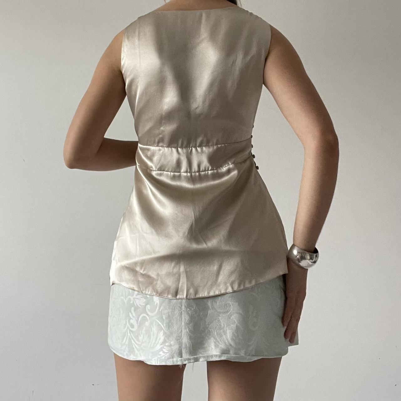 Silk Beaded Top