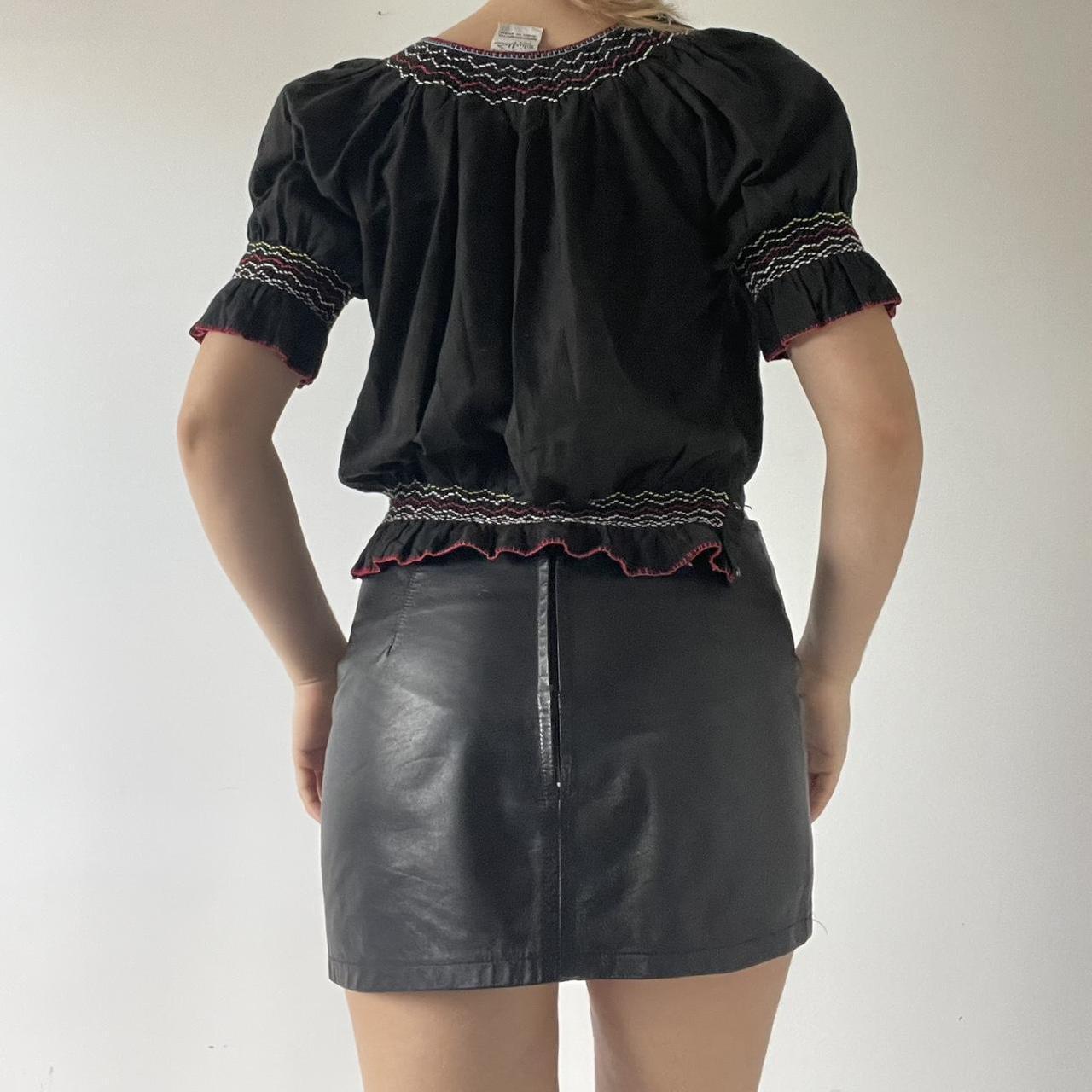 Embroidered Prairie Top