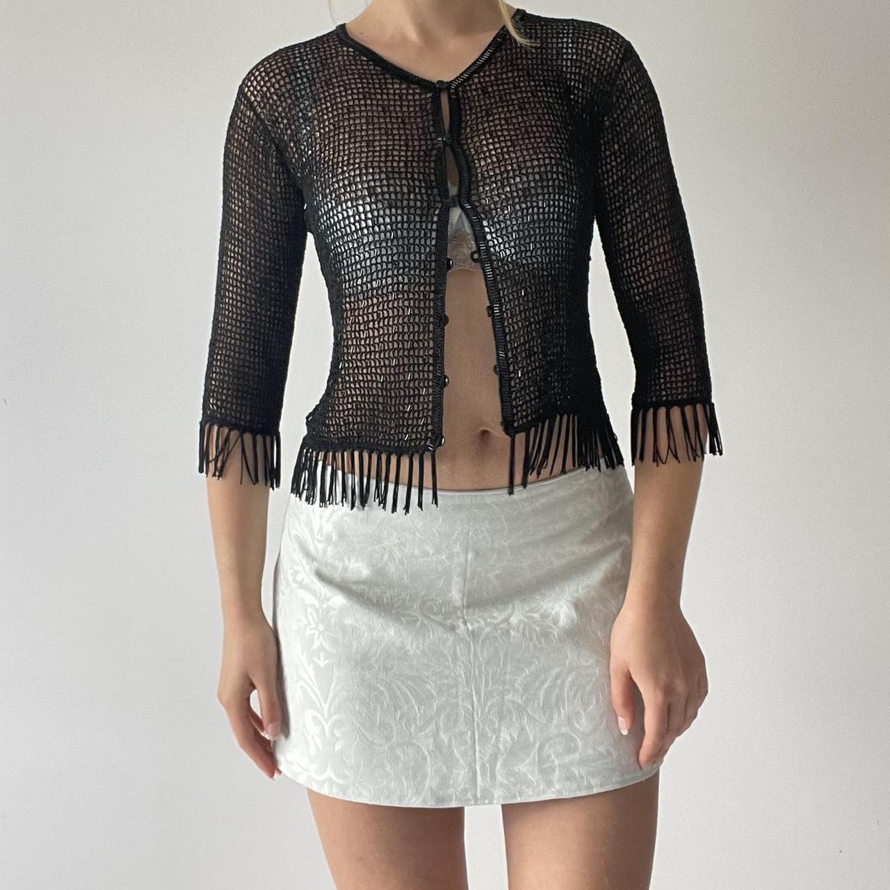 Crochet Beaded Top