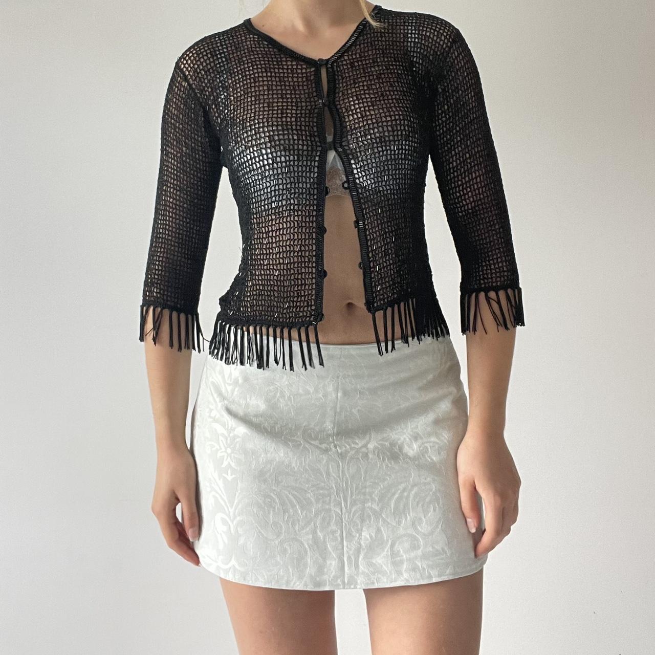 Crochet Beaded Top