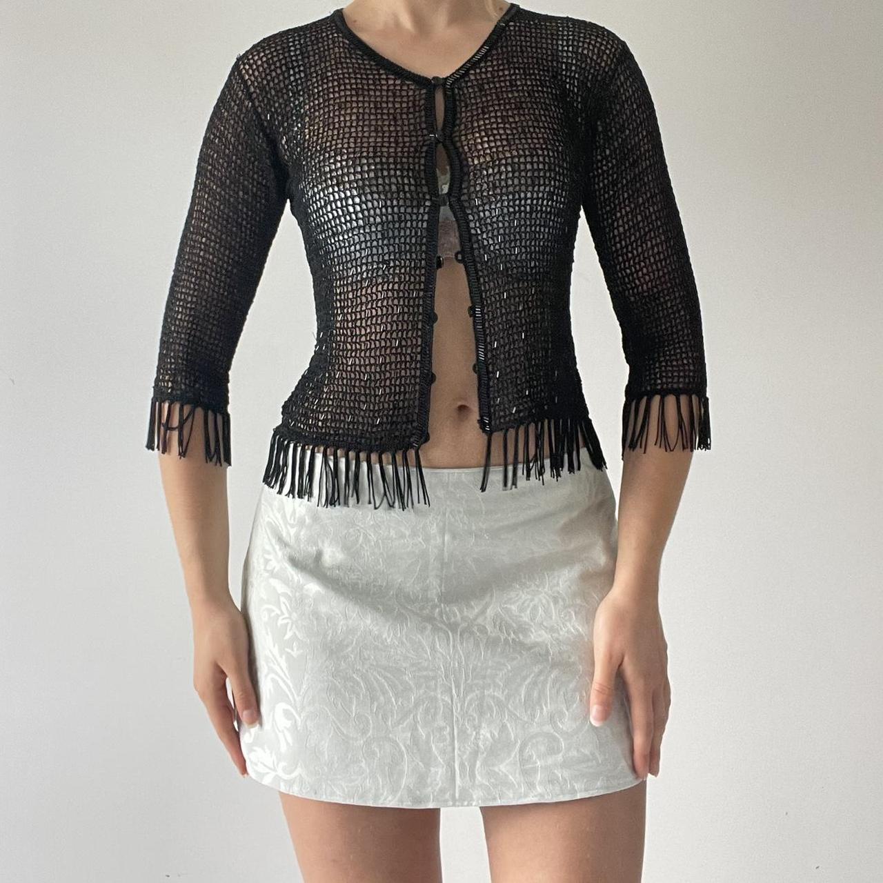 Crochet Beaded Top