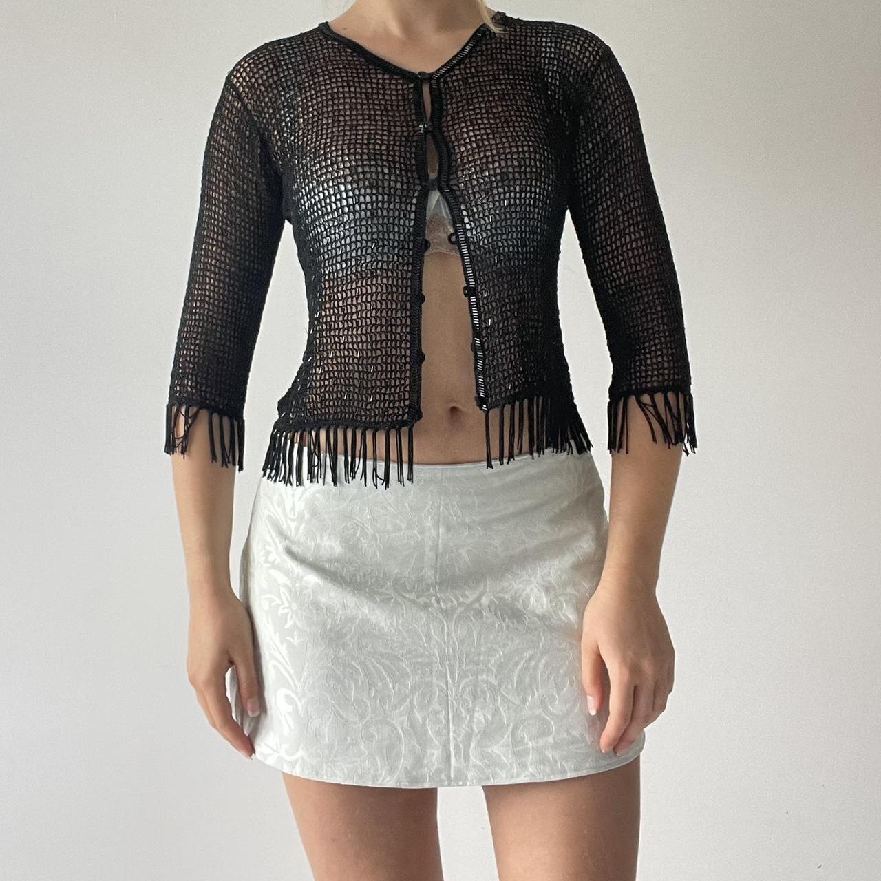 Crochet Beaded Top