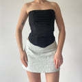 Strapless Ruched Corset