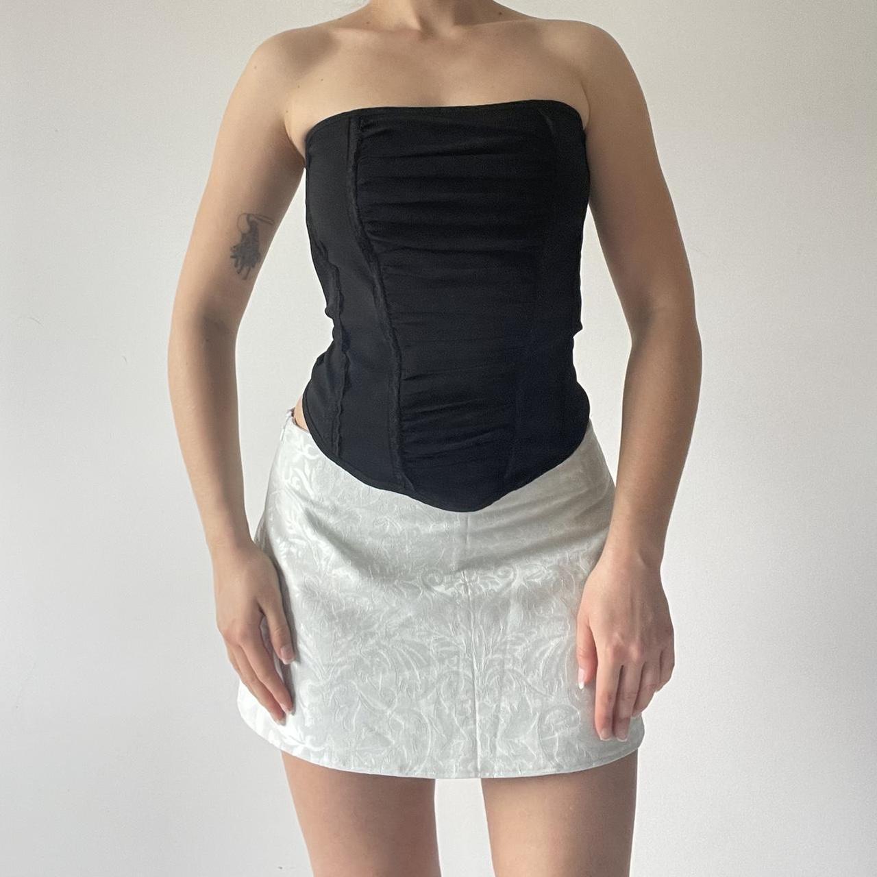 Strapless Ruched Corset