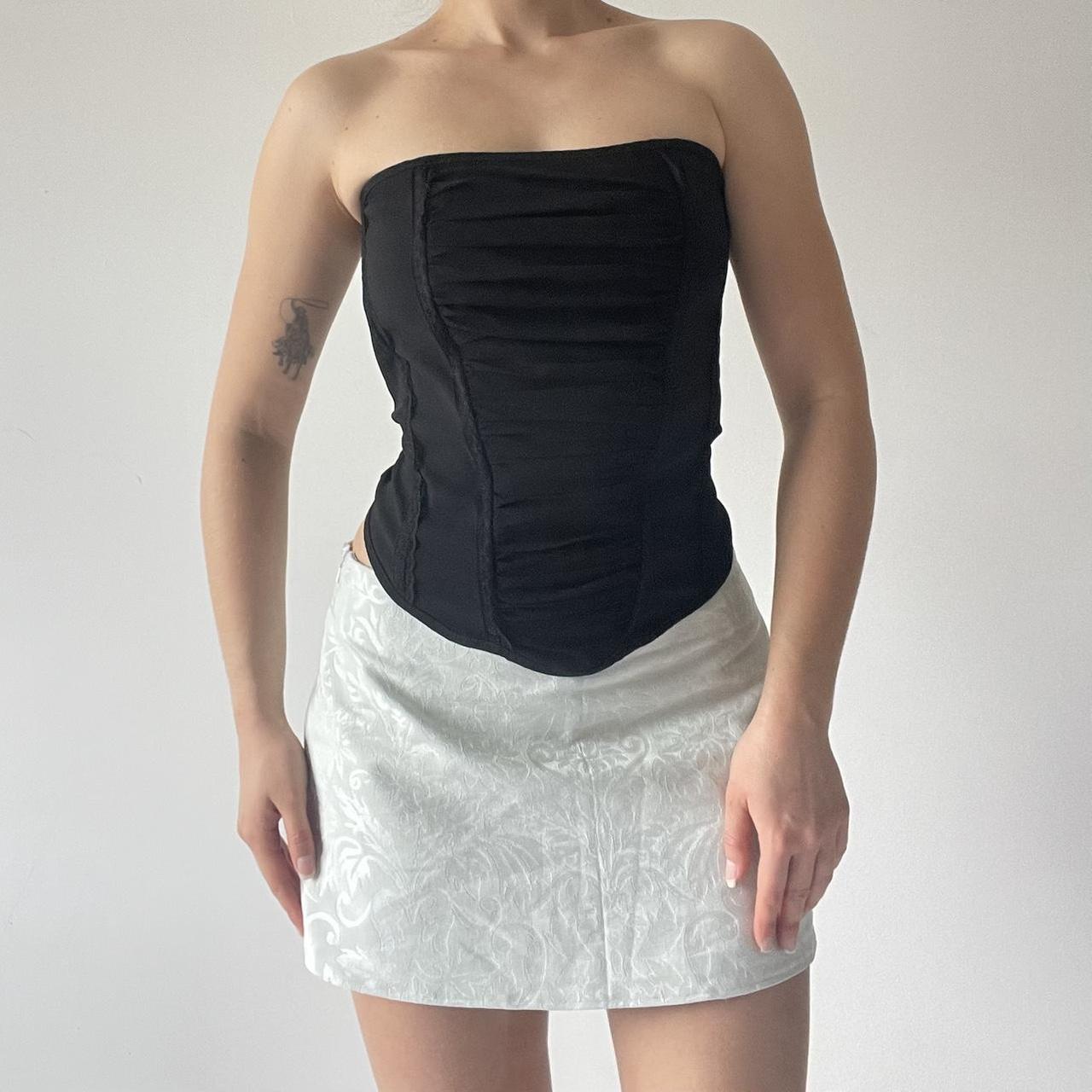 Strapless Ruched Corset