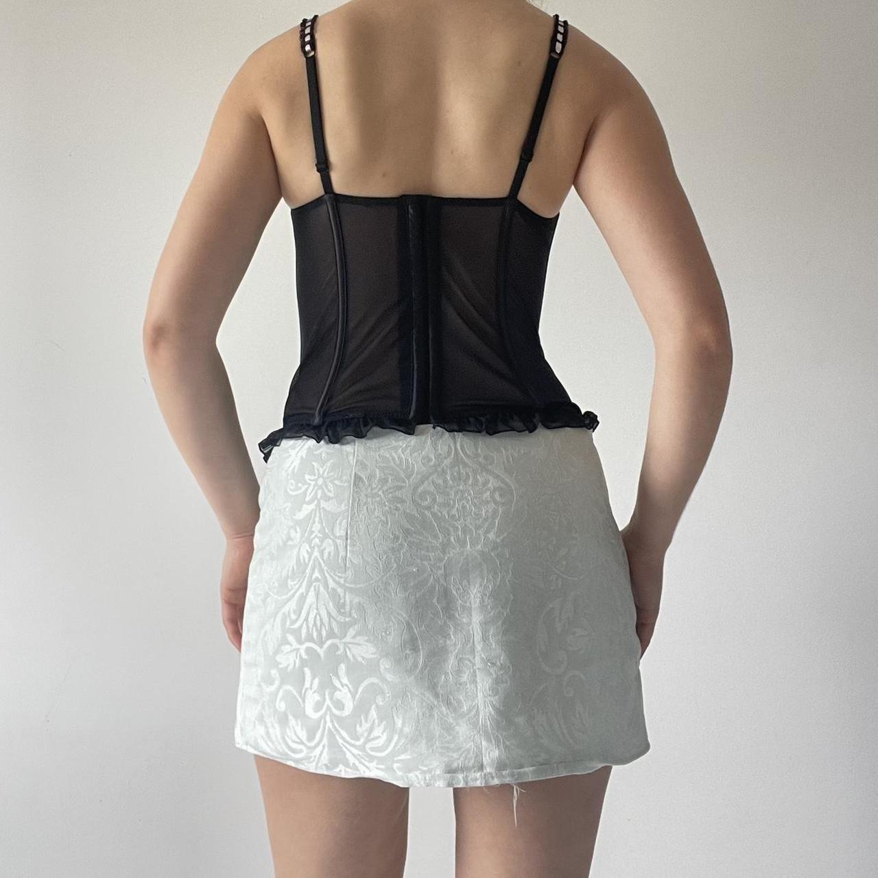 Lace Mesh Corset Top