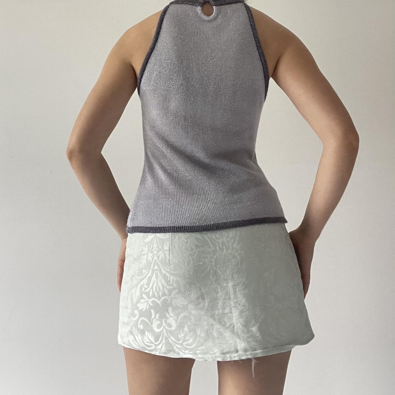 High Neck Knit Top