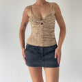 Suede Corset